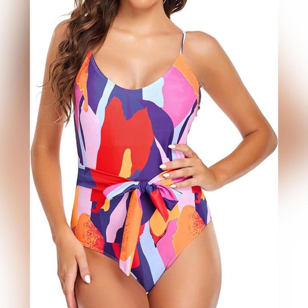 NWOT Edelqual One Piece Swimsuit Women Slimming Tummy Control Swimsuit, 4XL